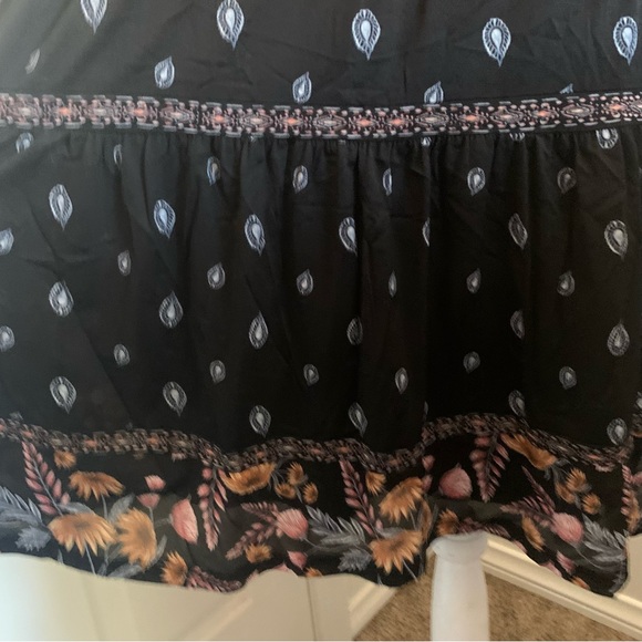 Bohemian Floral Sleeveless Shift Dress Style & Co size XL - Picture 2 of 12